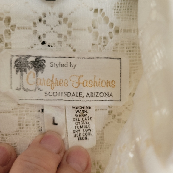 Ladies Open Weave Blouse - Picture 6 of 6